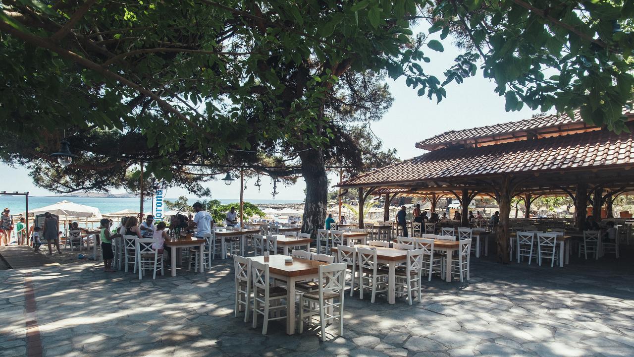 Psili Ammos Seaside Luxury Rooms Potos Dış mekan fotoğraf