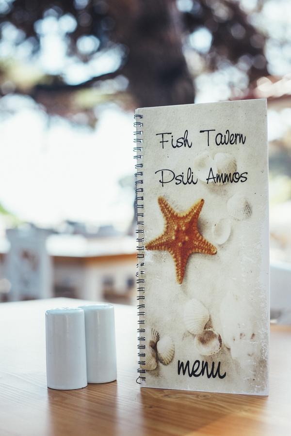 Psili Ammos Seaside Luxury Rooms Potos Dış mekan fotoğraf