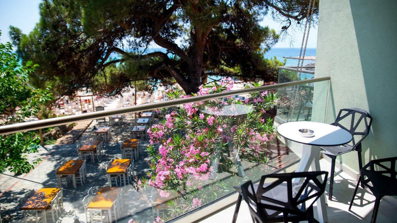 Psili Ammos Seaside Luxury Rooms Potos Dış mekan fotoğraf